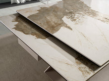 Charger l'image dans la visionneuse de la galerie, Table à manger à rallonge rectangulaire en marbre 1117 Angel Cerdá