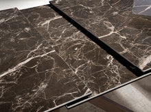 Charger l'image dans la visionneuse de la galerie, Table à manger à rallonge rectangulaire en marbre effet noyer 1121 Angel Cerdá