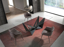 Charger l'image dans la visionneuse de la galerie, Table de salle à manger rectangulaire en verre modèle 1128 Angel Cerdá