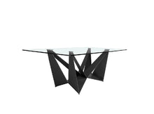 Charger l'image dans la visionneuse de la galerie, Table de salle à manger rectangulaire en verre modèle 1128 Angel Cerdá