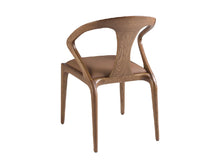 Charger l'image dans la visionneuse de la galerie, Chaise en croûte de cuir et bois de noyer 4137 Angel Cerda