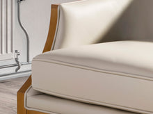 Charger l'image dans la visionneuse de la galerie, Fauteuil en cuir gris 5127 Angel Cerdá