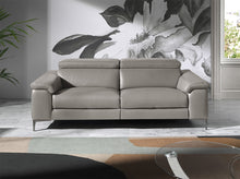 Charger l'image dans la visionneuse de la galerie, Canapé 3 places rembourré en cuir avec mécanisme de relaxation 6122 Angel Cerdá