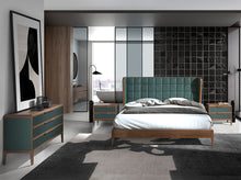 Charger l'image dans la visionneuse de la galerie, Lit en croûte de cuir vert foncé 7148 Angel Cerdá