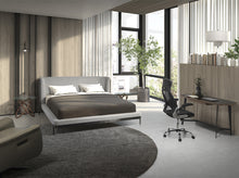 Charger l'image dans la visionneuse de la galerie, Lit en tissu gris clair modèle 7156 Angel Cerdá
