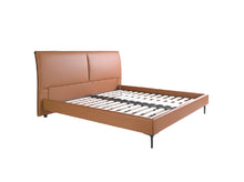 Charger l'image dans la visionneuse de la galerie, Lit en croûte de cuir marron 7158 Angel Cerdá