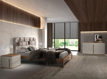 Charger l'image dans la visionneuse de la galerie, Table de chevet en bois gris et noyer 7166 Angel Cerdá