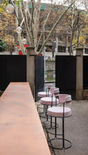 Charger l'image dans la visionneuse de la galerie, Tabouret haut en acier de jardin Isimar Paradiso gamme Paradiso 8085