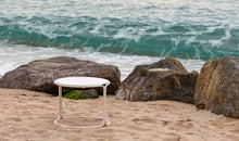 Charger l'image dans la visionneuse de la galerie, Table basse ronde de jardin en acier Isimar Paradiso gamme PARADISO 9331