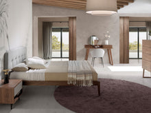 Charger l'image dans la visionneuse de la galerie, Lit tufté en tissu gris 160 x 200 7177 Angel Cerdá.