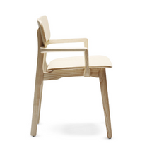 Charger l'image dans la visionneuse de la galerie, Chaise d'intérieur mat laqué "Cacao L-P" Chairs&More