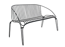 Charger l'image dans la visionneuse de la galerie, Banc de jardin Isimar Colonial 8150