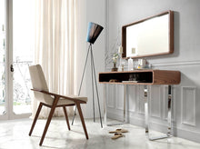 Charger l'image dans la visionneuse de la galerie, Miroir rectangulaire avec cadre en bois de noyer Angel Cerda 3035