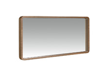 Charger l'image dans la visionneuse de la galerie, Miroir rectangulaire avec cadre en bois de noyer Angel Cerda 3035