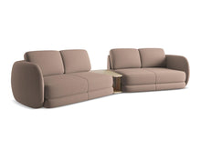 Charger l'image dans la visionneuse de la galerie, Canapé 4 places en tissu design Kiana