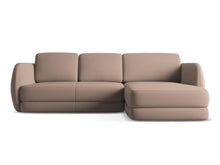 Charger l'image dans la visionneuse de la galerie, Canapé d'angle en tissu velours design Kiana