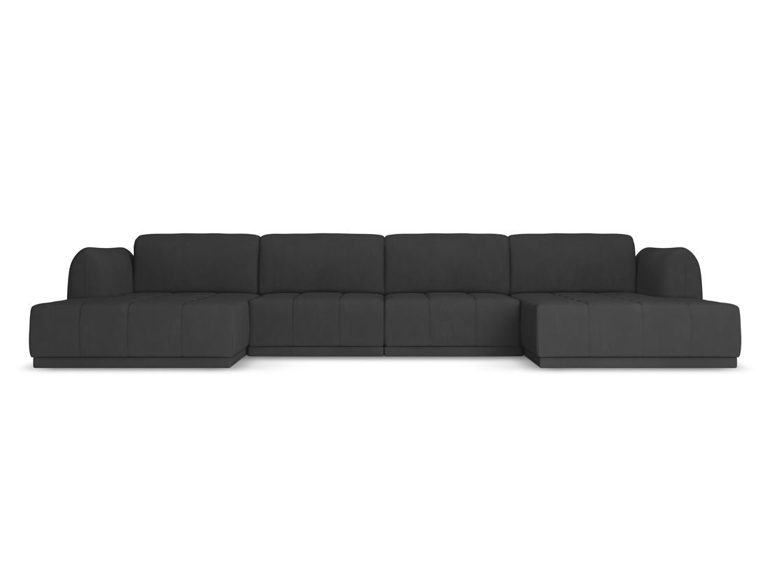 Canapé d'angle panoramique design élégant sur Prestalia shop