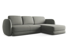 Charger l'image dans la visionneuse de la galerie, Canapé d'angle en tissu velours design Kiana
