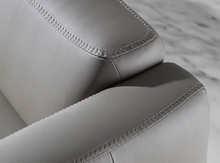 Charger l'image dans la visionneuse de la galerie, Canapé 3 places moderne en cuir et bois de noyer Angel Cerda