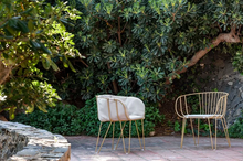 Charger l'image dans la visionneuse de la galerie, Chaise d'extérieur en acier avec coussin intégré Isimar Olivo gamme OLIVO 8152