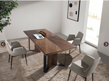 Charger l'image dans la visionneuse de la galerie, Lot de 2 Chaises de table à manger en tissu Angel Cerda 4002