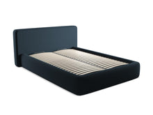 Charger l'image dans la visionneuse de la galerie, Lit avec coffre en velours design Kiana sur Prestalia Shop