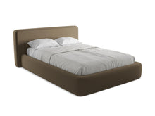 Charger l'image dans la visionneuse de la galerie, Lit avec coffre en velours design Kiana sur Prestalia Shop