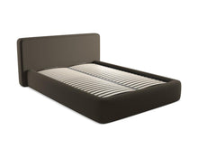 Charger l'image dans la visionneuse de la galerie, Lit avec coffre en velours design Kiana sur Prestalia Shop