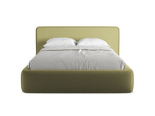 Charger l'image dans la visionneuse de la galerie, Lit avec coffre en velours design Kiana sur Prestalia Shop