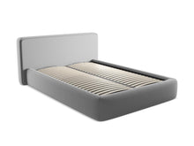 Charger l'image dans la visionneuse de la galerie, Lit avec coffre en velours design Kiana sur Prestalia Shop