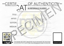 Charger l'image dans la visionneuse de la galerie, Art contemporain-peinture moderne AIROH (1987) - Para Bellum