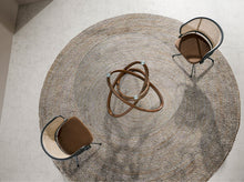 Charger l'image dans la visionneuse de la galerie, Table à manger en verre trempé et bois couleur noyer 1020 Piro