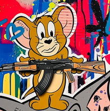 Charger l'image dans la visionneuse de la galerie, Art contemporain-peinture moderne AIROH (1987) - Para Bellum