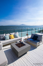 Charger l'image dans la visionneuse de la galerie, Table brasero Manhattan Light Grey