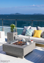 Charger l'image dans la visionneuse de la galerie, Table brasero Manhattan Light Grey