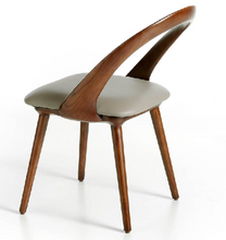 Charger l'image dans la visionneuse de la galerie, Chaise table à manger en bois de frêne Angel Cerda 4063 (Lot de 2)