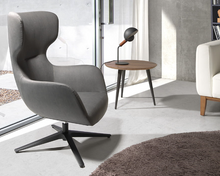 Charger l'image dans la visionneuse de la galerie, Fauteuil Pivotant en Cuir Écologique Angel Cerda