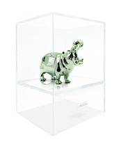 Charger l'image dans la visionneuse de la galerie, Sculpture Hippopotame Richard ORLINSKI + Vitrine