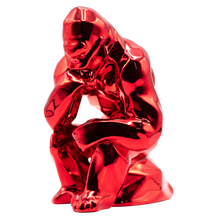 Charger l'image dans la visionneuse de la galerie, Sculpture Gorille Penseur Richard ORLINSKI + Vitrine