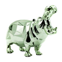 Charger l'image dans la visionneuse de la galerie, Sculpture Hippopotame Richard ORLINSKI + Vitrine