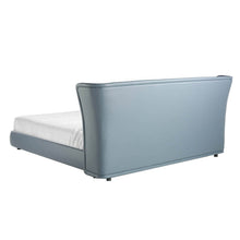 Charger l'image dans la visionneuse de la galerie, Lit double rembourré et structure en bois de pins