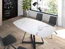 Charger l'image dans la visionneuse de la galerie, Table à manger design extensible "Séra"
