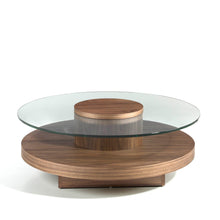 Charger l'image dans la visionneuse de la galerie, 2052 Table basse design "Vetro" ronde