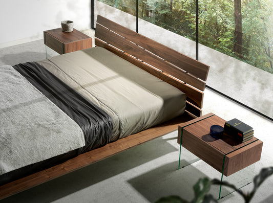 Table de chevet design "Vetro" Angel Cerda 7042