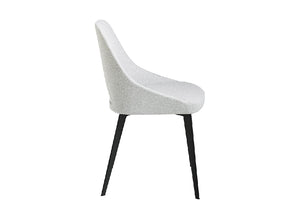 Chaise de salle à manger rembourrée en tissu modèle 4101 Angel Cerdá