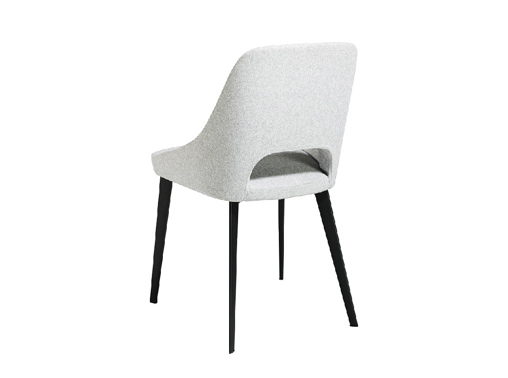Chaise de salle à manger design en tissu – Angel Cerdá 4101