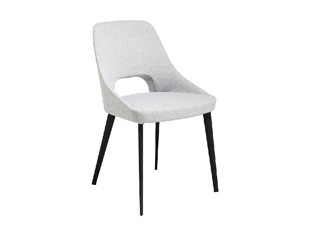 Chaise de salle à manger design en tissu – Angel Cerdá 4101
