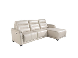 Canapé Relax en Cuir Haut de Gamme avec Chaise longue Angel Cerdá Modèle 6156