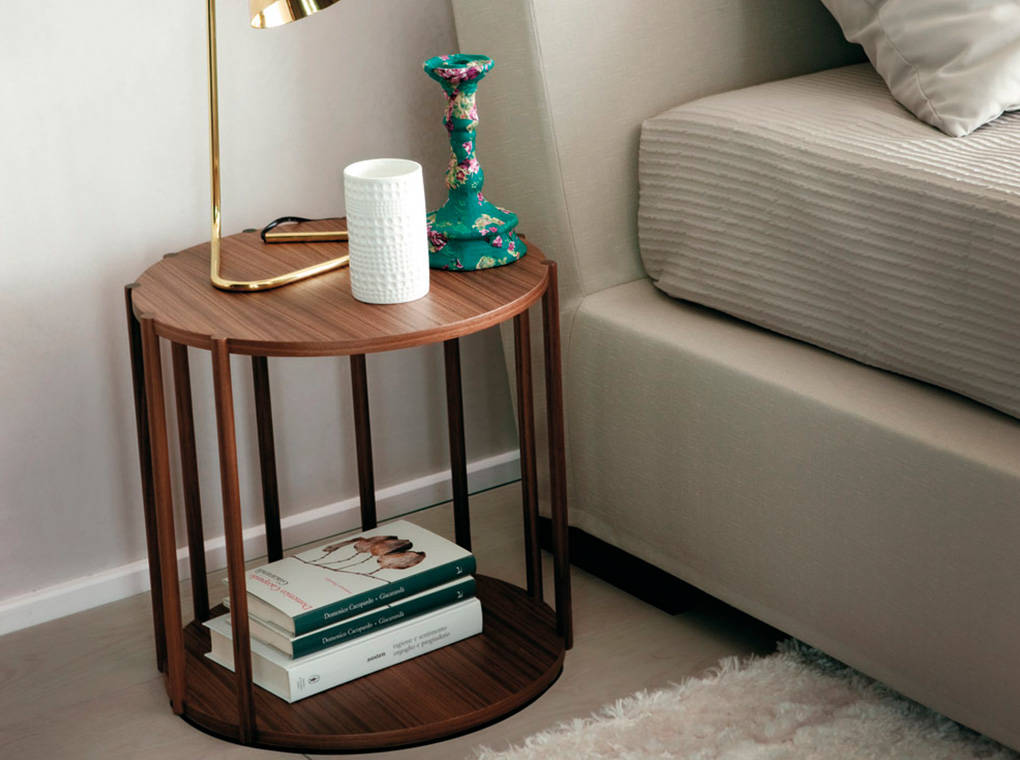 Table d'angle ronde Angel Cerda 2039