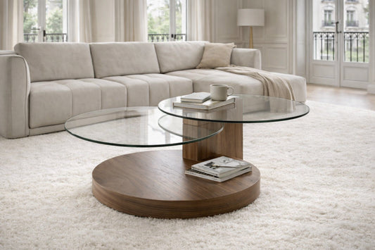 Table basse design duo